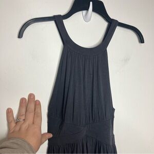 Silence + Noise dark gray‎ maxi dress size XS